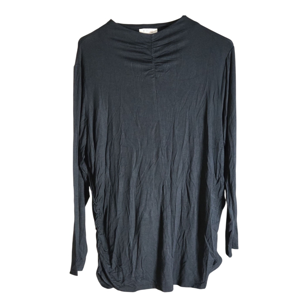 Skinnygirl Black Long Sleeve Top